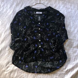 Fighting Eel & Sig Zane Pua Melia Button-up Top